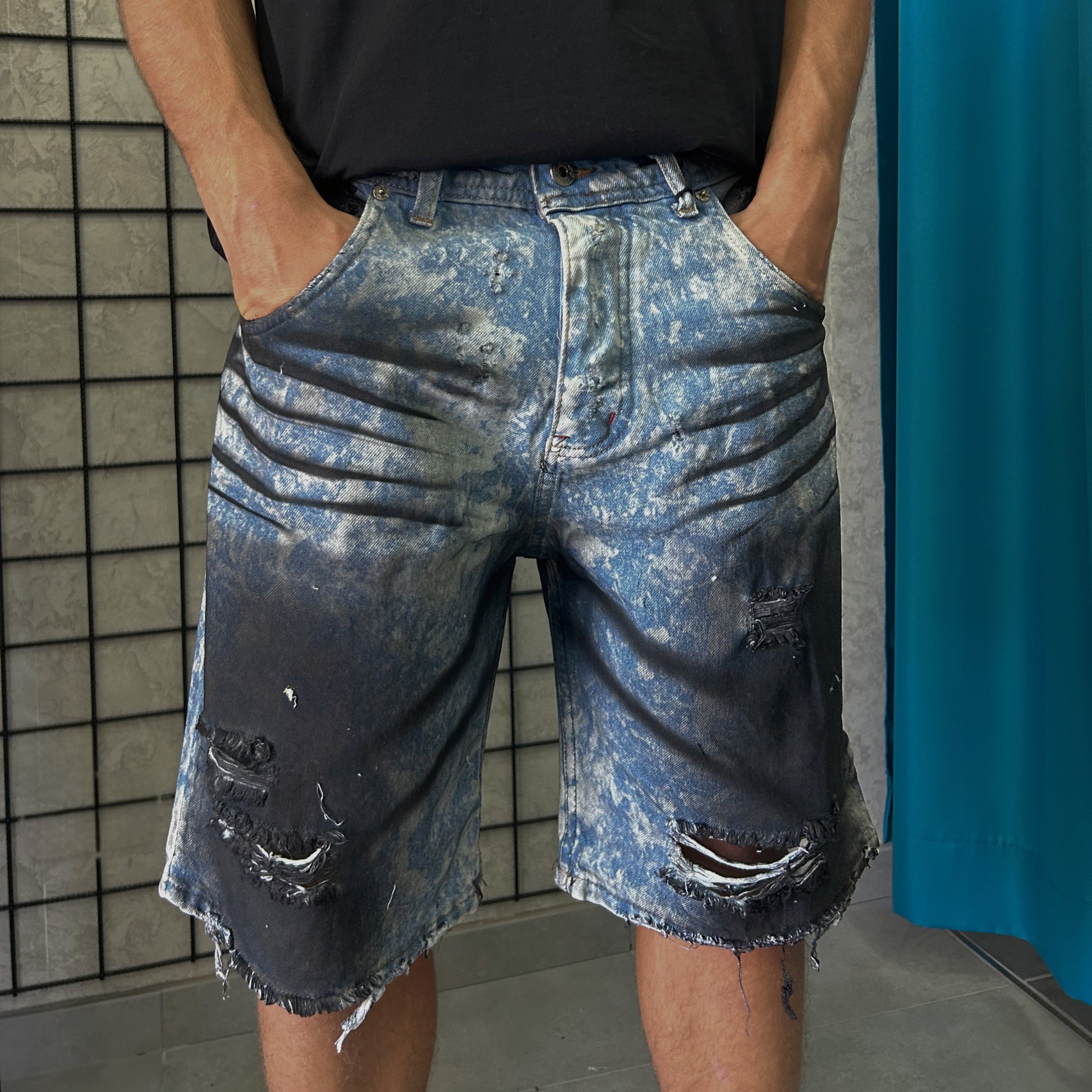 Shorts rasel blue
