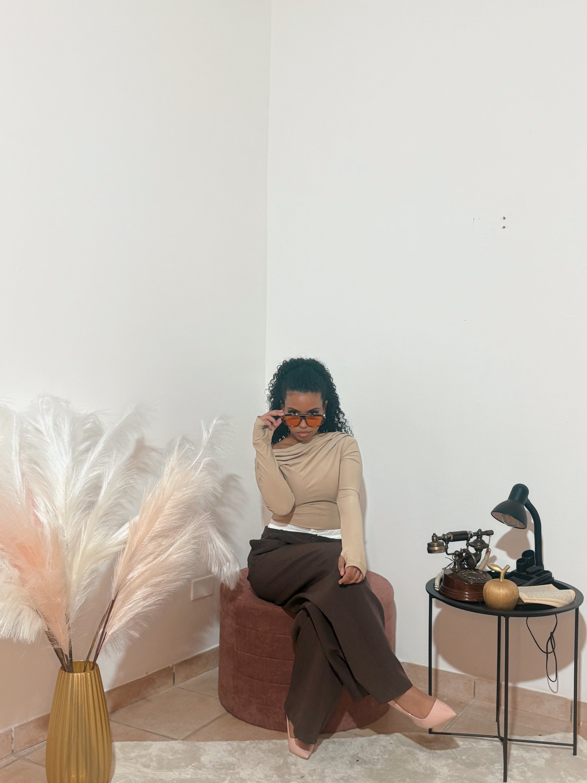 Body con spalla scoperta