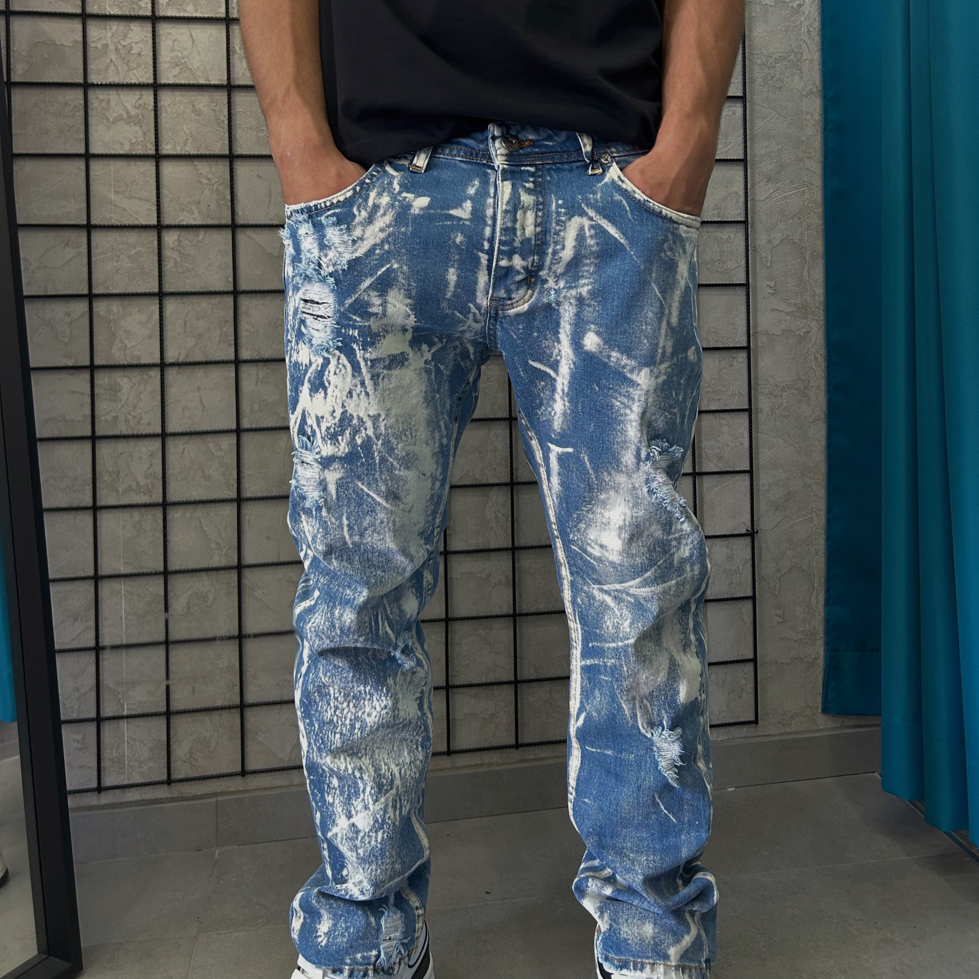 Jeans fit spin 3 blue