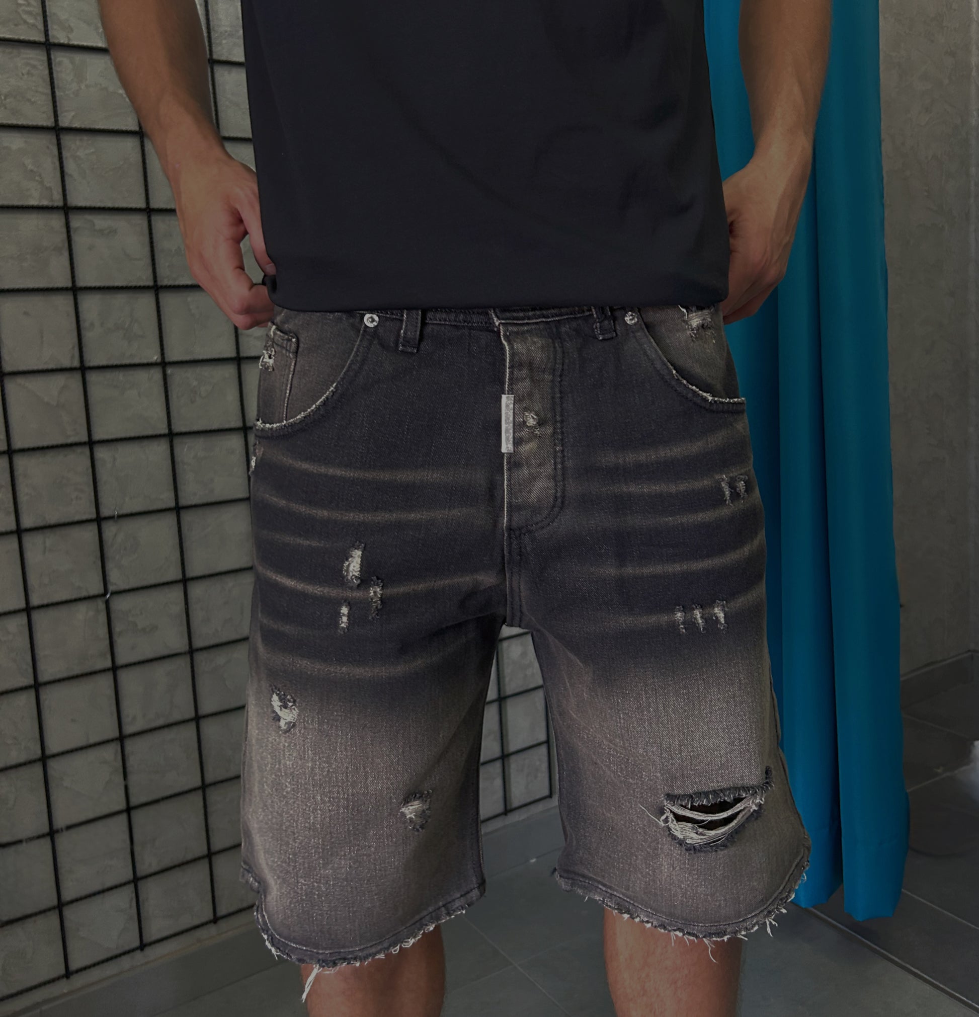 Shorts panama black