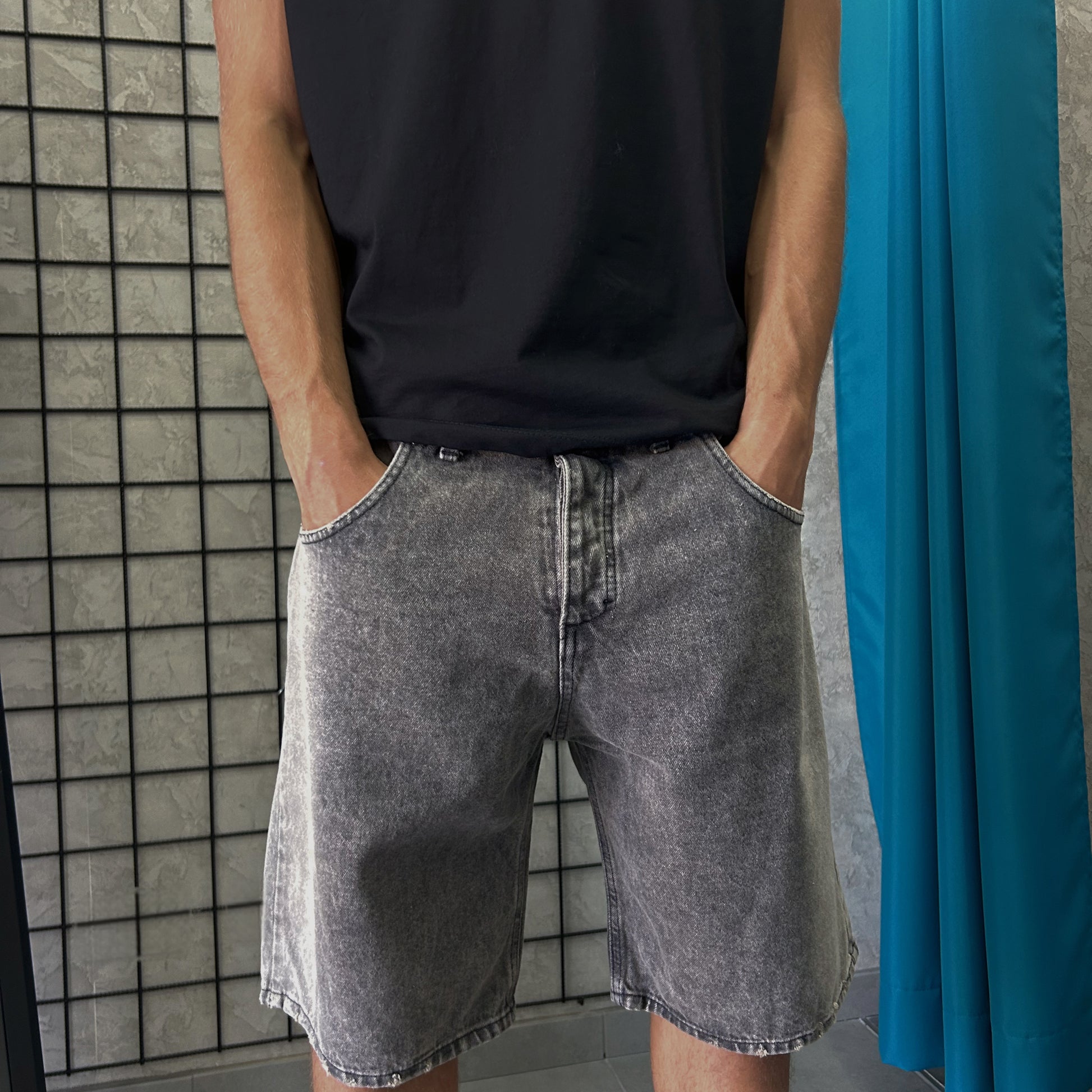 Shorts sabbiato